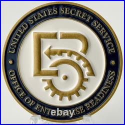 US Secret Service USSS Office of Enterprise Readiness ERO Challenge Coin