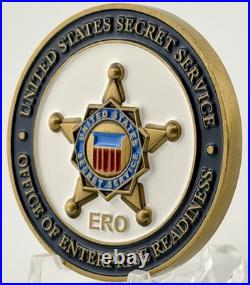 US Secret Service USSS Office of Enterprise Readiness ERO Challenge Coin