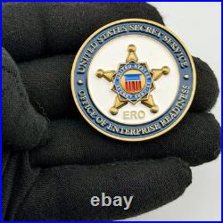 US Secret Service USSS Office of Enterprise Readiness ERO Challenge Coin