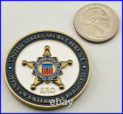 US Secret Service USSS Office of Enterprise Readiness ERO Challenge Coin