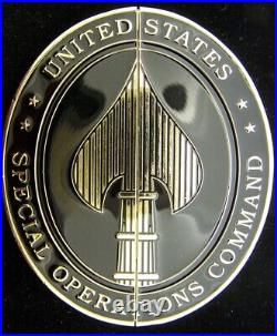 US Special Operations Command SOCOM Navy Chiefs Challenge Coin
