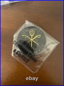 U. S Naval Seal Team seventeen challenge coin