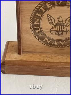 U. S. Navy Challenge Coins With Shelf Display SEAL Team Eight Lone Star State TX