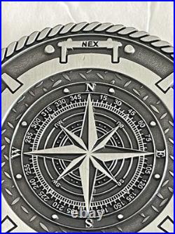 U. S. Navy Challenge Coins With Shelf Display SEAL Team Eight Lone Star State TX