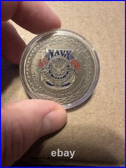 U. S. Navy Chief's Power of Positive Leadership Challenge Coin with Capsule