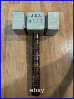 U. S. Navy Sailor's Creed Wooden Ceremonial Gavel JEA Mess Honor Courage Military