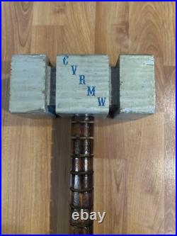 U. S. Navy Sailor's Creed Wooden Ceremonial Gavel JEA Mess Honor Courage Military