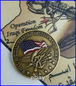 U. S. Navy Seal Challenge Coin / Authentic Seal Team Six 6 Devgru Jsoc / Nswdg
