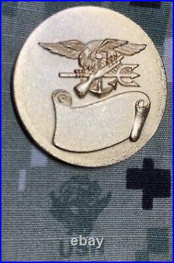 U. S. Navy Seal Team 2 Challenge Coin / Genuine MID 90's MID 2k's / Jsoc Tier 1
