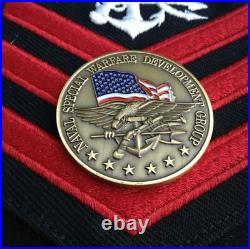 U. S. Navy Seal Team 6 / Devgru Challenge Coin Original Dam Neck Va. / Genuine