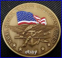 U. S. Navy Seal Team 6 / Devgru Challenge Coin Original Dam Neck Va. / Genuine