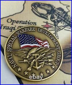 U. S. Navy Seal Team Six 6 Challenge Coin Nswc / Devgru Jsoc Tier 1