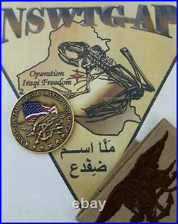 U. S. Navy Seals Challenge Coin / Genuine Seal Team Six 6 Devgru Jsoc / Nswdg