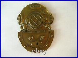 U. S. Navy The Original Deep Sea United States Navy Diving Helmet Challenge Coin
