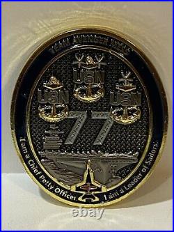 U. S. Navy USS George H. W. Bush CVN-77 Challenge Coin