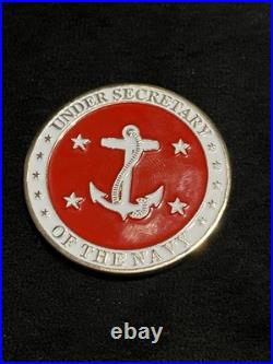 Under Secretary of The Navy Challenge Coin Dr. Janine Davidson Rare