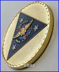 United States NAVY USN COMMANDER of Naval Air Forces Challenge Coin