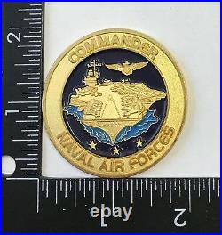 United States NAVY USN COMMANDER of Naval Air Forces Challenge Coin