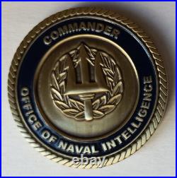 United States Navy Commander Office Of Naval Intelligence 1882 Challenge Coin