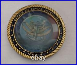 United States Navy Commander Office Of Naval Intelligence 1882 Challenge Coin