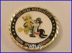 United States Navy UDT-SEAL Association Naval Special Warfare Challenge Coin