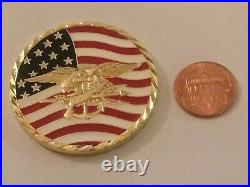 United States Navy UDT-SEAL Association Naval Special Warfare Challenge Coin