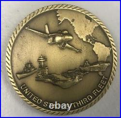 United States Third Fleet Commander Navy Challenge Coin