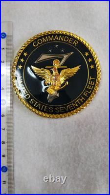 Us Navy 7Th Fleet Commander Challenge Coin