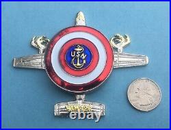 Us Navy Challenge Coin Airborne Early Warning Squadron 126 (vaw-126) Seahawks