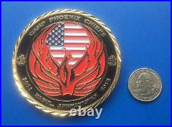 Us Navy Challenge Coin Camp Phoenix Kabul, Afghanistan 2011-2012 Chief / Cpo