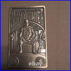 Us Navy Challenge Coin Chiefs Mess Cyber Warrior This Is The Mess Usn