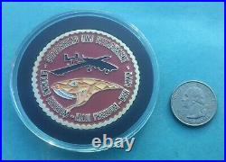 Us Navy Challenge Coin Copperhead Uas Detachment / Special Surveillance Programs