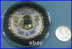Us Navy Challenge Coin Mobile Diving & Salvage Unit One (mdsu-1) Cpo