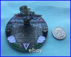 Us Navy Challenge Coin Naval Air Station (nas) Meridian Chief Petty Officer Cpo
