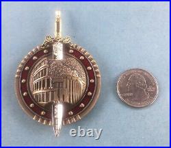 Us Navy Challenge Coin Naval Computer & Telecommunications Station Naples Cpo