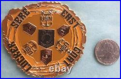 Us Navy Challenge Coin Sere East Chiefs Mess / Cpo