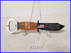 Us Navy Challenge Coin Sere West Chiefs Mess / Cpo / K-bar Knife