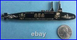 Us Navy Challenge Coin Submarine Ssbn Cpo Serialized