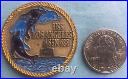 Us Navy Challenge Coin Uss Los Angeles (ssn-688)