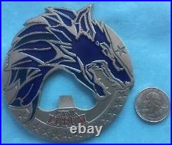 Us Navy Challenge Coin Uss Seawolf (ssn-21) / Serialized