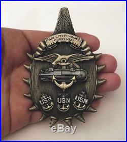 Us Navy Seal Chief Mess Pearl City Peninsula Hawaii Red Wings Cpo Challenge Coin