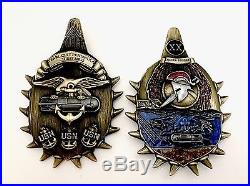 Us Navy Seal Chief Mess Pearl City Peninsula Hawaii Red Wings Cpo Challenge Coin