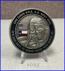 Us Navy Seal Chris Kyle 2016 Memorial Benefit Challenge Coin