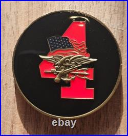 Us Navy Seal Team 6 Nswdg Devgru Red Squadron Challenge Coin Non Cpo Co Cmc Uss