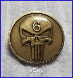 Us Navy Seal Team Six 6 Special Operations Old Very Rare Military Challenge Coin