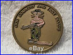 Us Navy Special Boat Team Sbt-12 Seal Support Challenge Coin