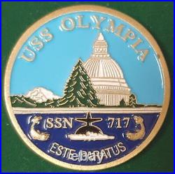 Us Navy Ssn-717 Challenge Coin