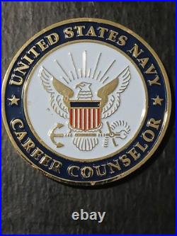 Usn Navy Challenge Coin Gregory A. Heinze 24 July-31 July 2009 Career Counselor