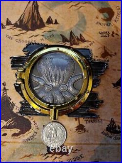 Usn Navy Cpo Chief Mess Release The Kraken Octopus Ship Porthole Challenge Coin