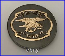 Usn Navy Seals Seal Team 3 Nsw Horsemen Tacdevron Punisher Cpo Challenge Coin